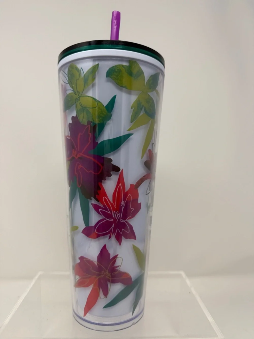 Starbucks Spring 2022Floral Cold Cup Venti 24 oz. Tumbler